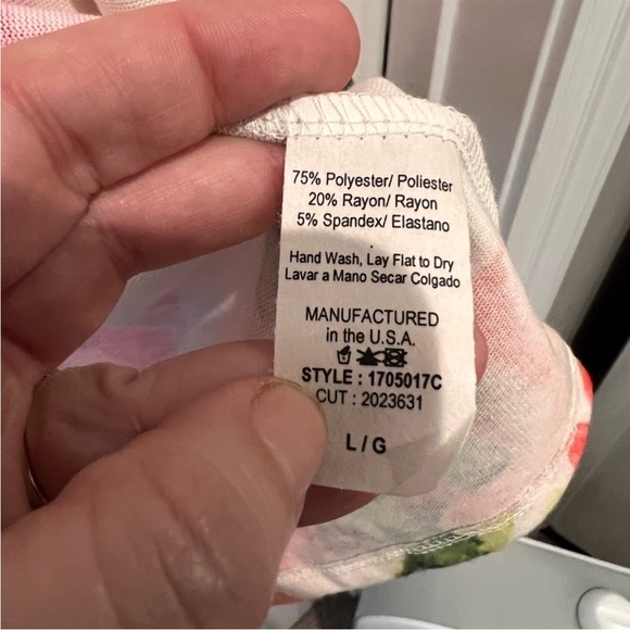 🆕 NWOT Boutique floral cardigan, L - Picture 10 of 12